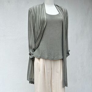 Vintage R&M Richards by Karen Wong Women's Longline Blazer & Matching Top Sz 14
